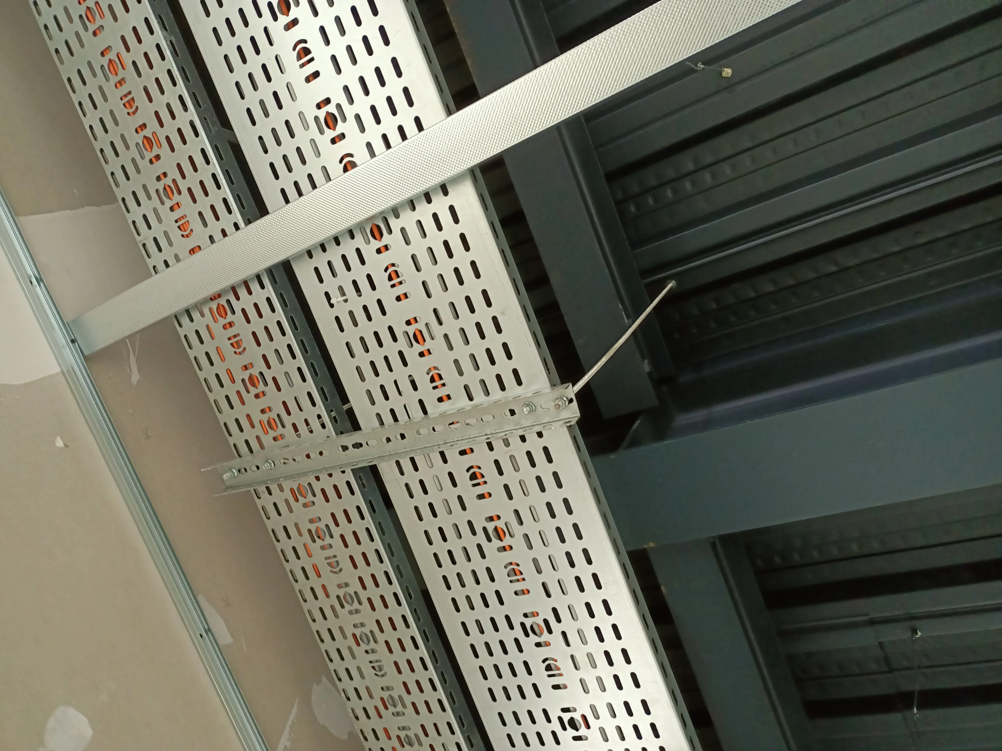 Dual Metal cable management for electrical contractors
